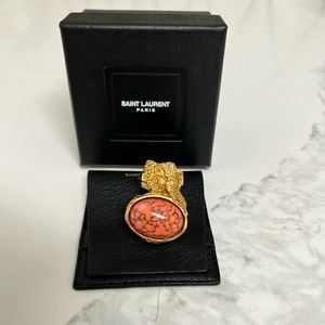 NEW Saint Laurent Arty Ring